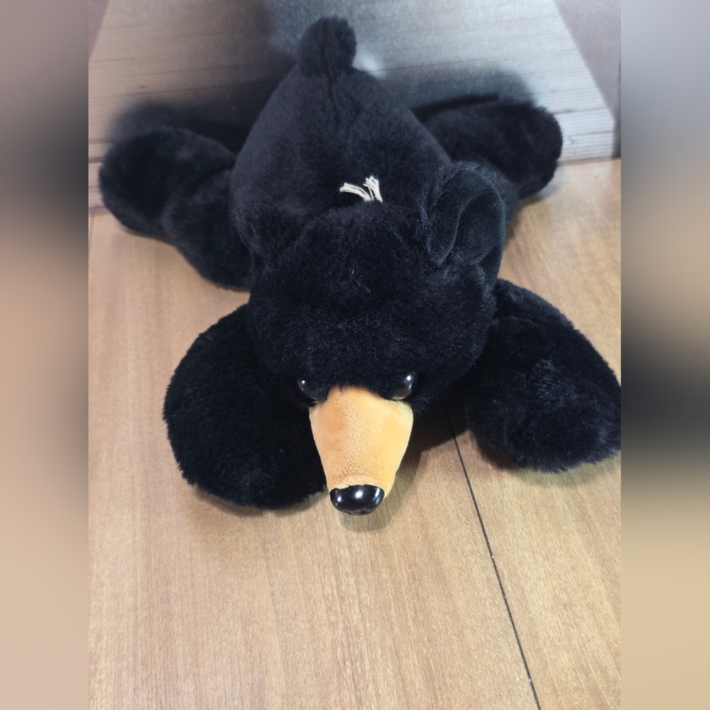 Bass Pro Shops Black and Tan Bear Plush